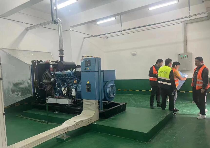 公安局500KW玉柴现场安装合格