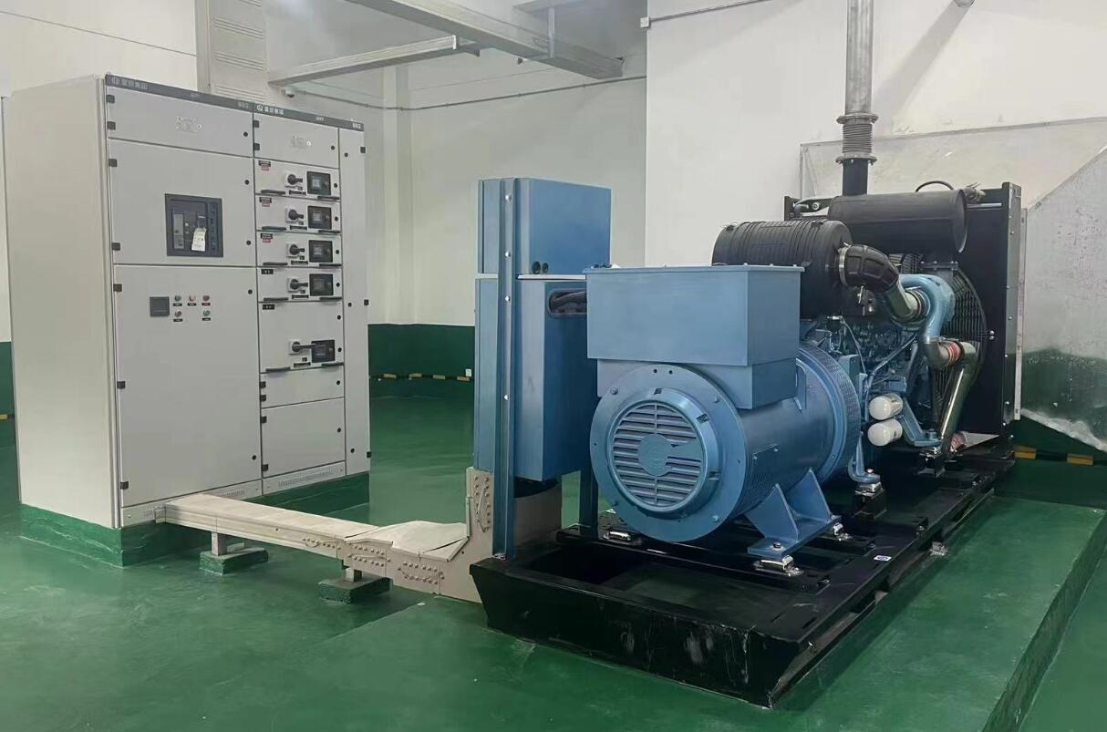 无人值守全自动发电机组调试带载安装完毕